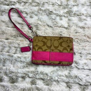 Coach wristlet